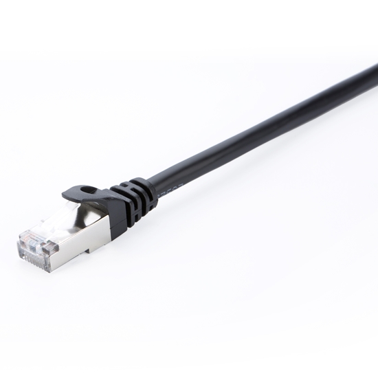 Picture of V7 CAT6 Ethernet Shielded STP 01M Black