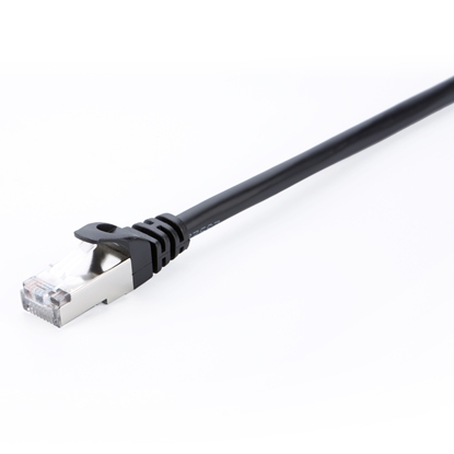 Attēls no V7 CAT6 Ethernet Shielded STP 03M Black