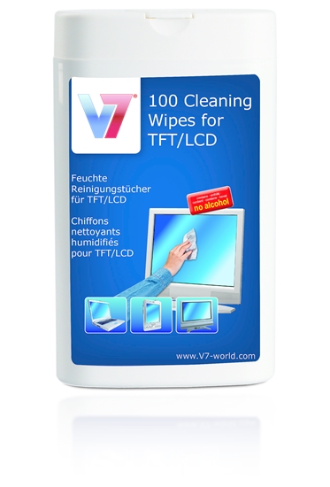Изображение V7 TFT / LCD Cleaning Wipes