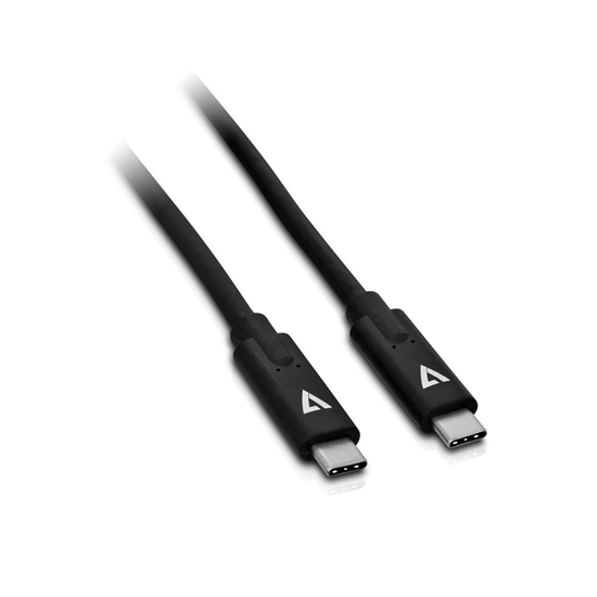 Picture of V7 USB-C to USB-C Cable 1m Black