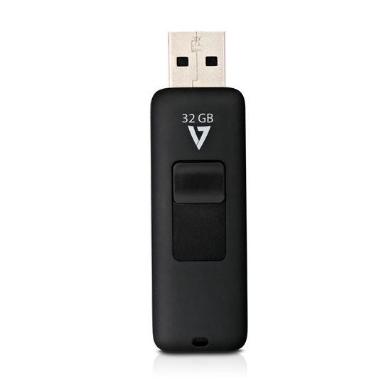 Изображение V7 VF232GAR-3E USB flash drive 32 GB USB Type-A 2.0 Black