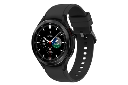 Изображение Samsung Galaxy Watch4 Classic 3.56 cm (1.4") OLED 46 mm Digital 450 x 450 pixels Touchscreen Black Wi-Fi GPS (satellite)