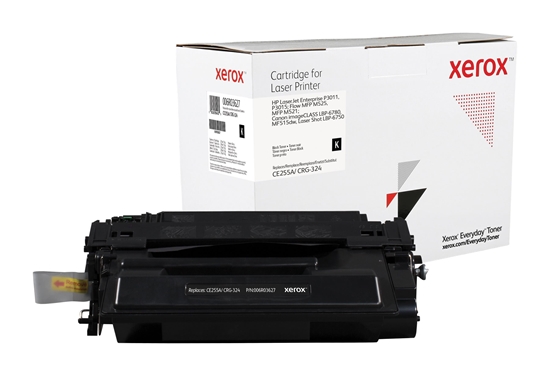 Picture of Everyday (TM) Black Toner by Xerox compatible with HP 55A (CE255A/ CRG-324)