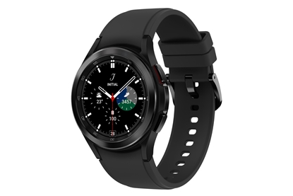 Picture of Samsung Galaxy Watch4 Classic 3.05 cm (1.2") OLED 42 mm Digital 396 x 396 pixels Touchscreen Black Wi-Fi GPS (satellite)