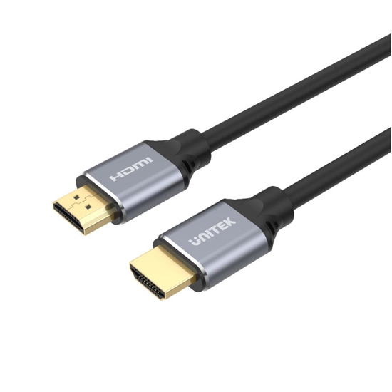 Изображение UNITEK C138W HDMI cable 2 m HDMI Type A (Standard) Black, Grey