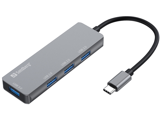 Picture of Sandberg 336-32 USB-C Hub 1xUSB3.0+3x2.0 Saver