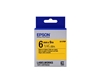 Picture of Epson Label Cartridge Pastel LK-2YBP Black/Yellow 6mm (9m)