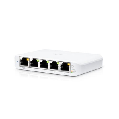 Attēls no Switch|UBIQUITI|USW-Flex-Mini|5x10Base-T / 100Base-TX / 1000Base-T|1xRJ45|1|PoE ports 1|USW-FLEX-MINI-5