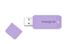 Picture of Integral 16GB USB2.0 DRIVE PASTEL LAVENDER HAZE USB flash drive USB Type-A 2.0