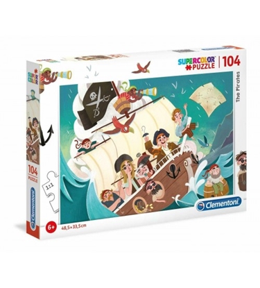 Изображение Puzlis Clementoni Pirates 104 gb. 6+ FB272785