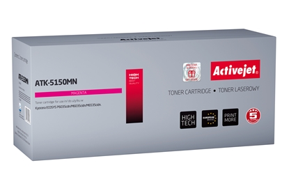 Изображение Activejet ATK-5150MN Toner Cartridge (replacement for Kyocera TK-5150M; Supreme; 10000 pages; magenta)