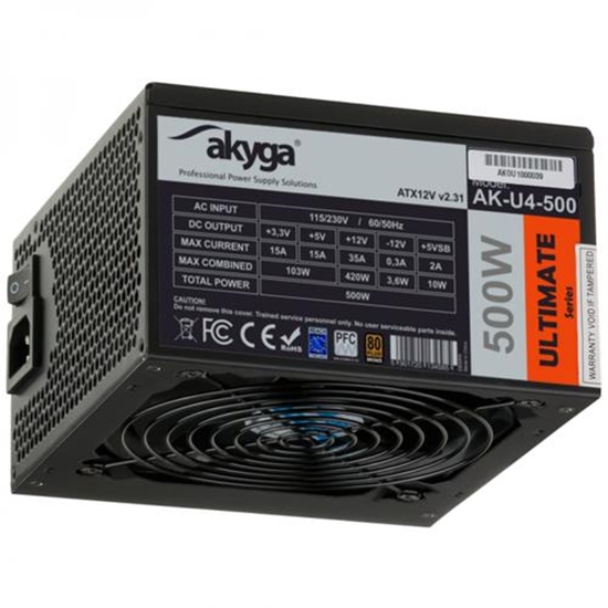 Изображение Zasilacz Akyga Ultimate 500W (AK-U4-500)