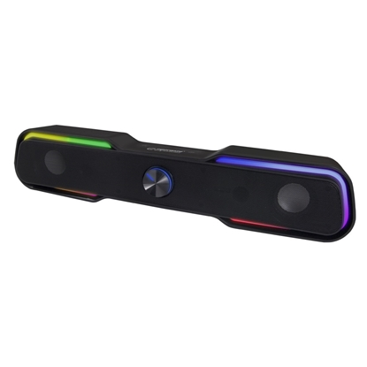 Изображение Głośnik USB soundbar Led/rainbow Apala