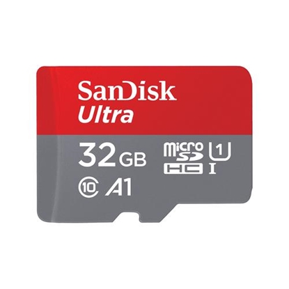 Attēls no Sandisk Ultra microSDHC 32GB + Adapter 