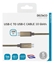 Picture of Deltaco USBC-1422M USB cable 1 m USB 3.2 Gen 2 (3.1 Gen 2) Gold