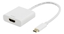 Attēls no Adapter USB Deltaco Adapteriai DELTACO USB-C į HDMI, 4096x2160 30Hz, baltas / USBC-HDMI7