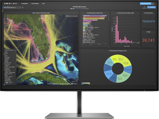 Picture of HP Z27k G3 computer monitor 68.6 cm (27") 3840 x 2160 pixels 4K Ultra HD Silver