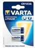 Picture of 1x2 Varta Professional CR 123 A