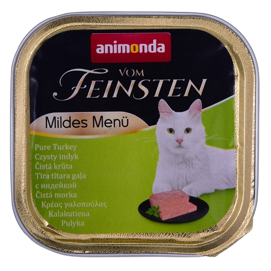 Picture of ANIMONDA Vom Feinsten Mildes Menu Turkey - wet cat food - 100g