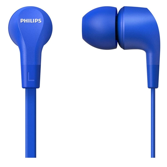 Изображение Austiņas Philips In-Ear austiņas, zilas TAE1105BL/00