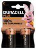 Picture of Duracell | Plus MN1400 | C | Alkaline | 2 pc(s)