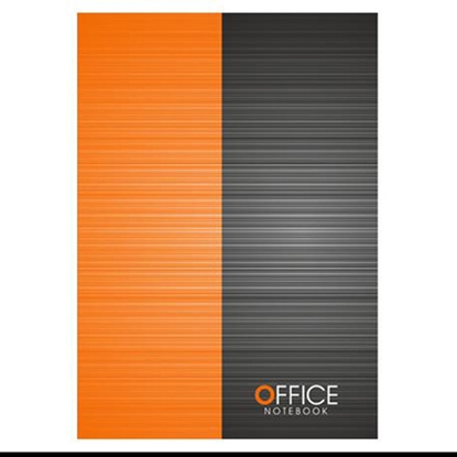 Изображение Klade A4/96 Office rūtiņu, oranža, zaļa