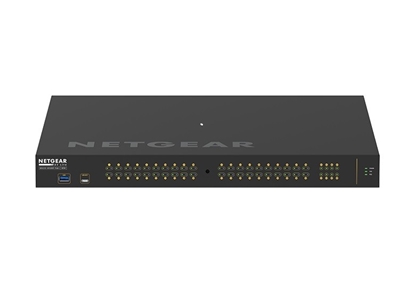 Attēls no Netgear GSM4248PX-100EUS network switch Managed L2/L3/L4 Gigabit Ethernet (10/100/1000) Power over Ethernet (PoE) Black