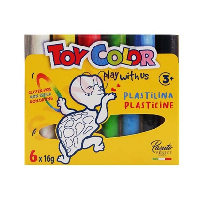 Attēls no Plastilīns Toy Color 6-krāsas