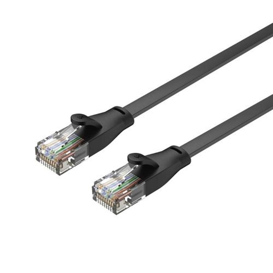 Picture of Unitek Kabel sieciowy płaski UTP Ethernet Cat.6 3m (C1811GBK)