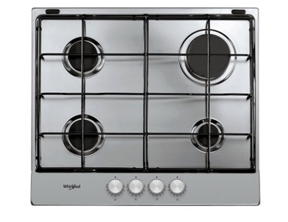 Изображение Whirlpool TGML 650 IX hob Silver Built-in Gas 4 zone(s)