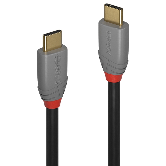 Picture of Lindy 1,5m USB 3.2 Type C Cable, 5A PD, Anthra Line