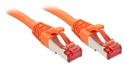 Attēls no Lindy RJ-45 Cat.6 S/FTP 1m networking cable Orange Cat6 S/FTP (S-STP)