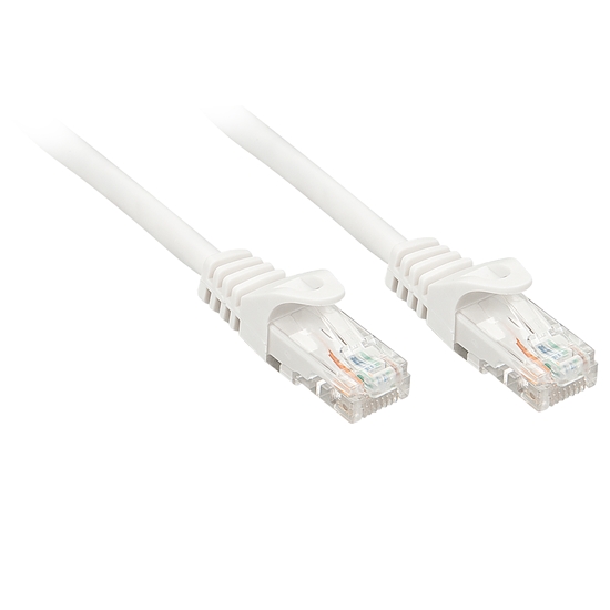 Picture of Lindy Rj45/Rj45 Cat6 1m networking cable White U/UTP (UTP)