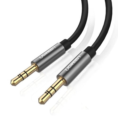 Attēls no Kabel Ugreen Jack 3.5mm - Jack 3.5mm 5m szary (UGR499)