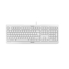 Picture of CHERRY KC 1000 Corded Keyboard,Pale Grey, USB (QWERTY - UK)