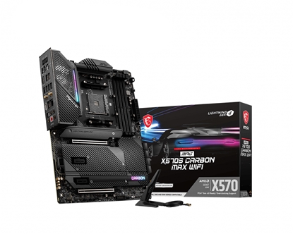 Изображение MSI MPG X570S CARBON MAX WIFI motherboard AMD X570 Socket AM4 ATX