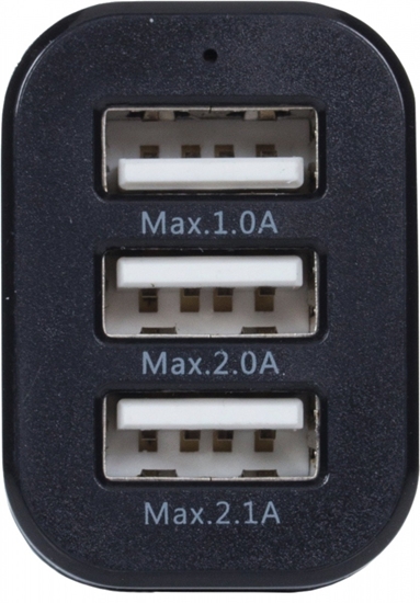 Picture of Ładowarka CarCharger Triple USB CE