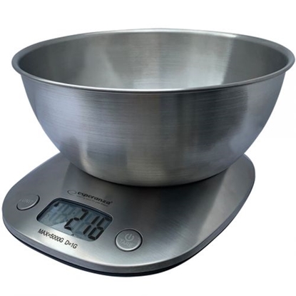 Attēls no Esperanza EKS008 Kitchen scale with bowl LYCHEE