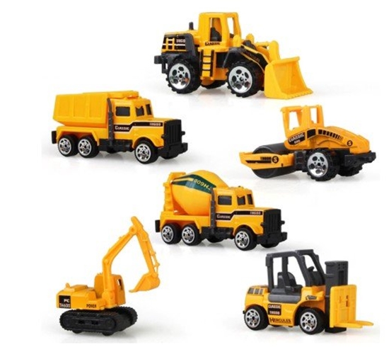 Изображение ROGer Construction Machinery Set 6pcs