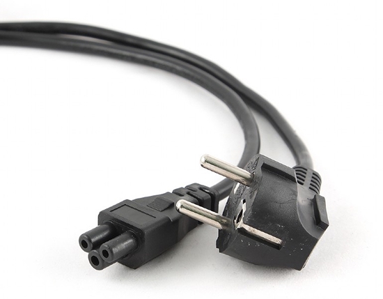 Picture of Gembird PC-186-ML12-3M power cable Black CEE7/7 C5 coupler