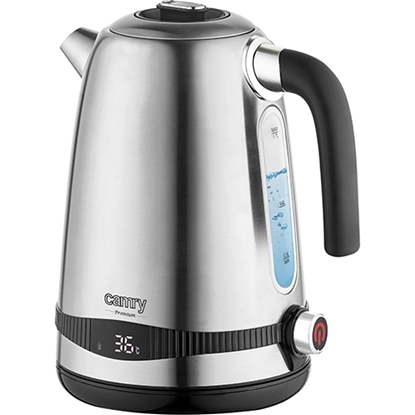 Изображение Camry CR 1291 kettle with LCD display and temp. regulation 1.7L 2200W