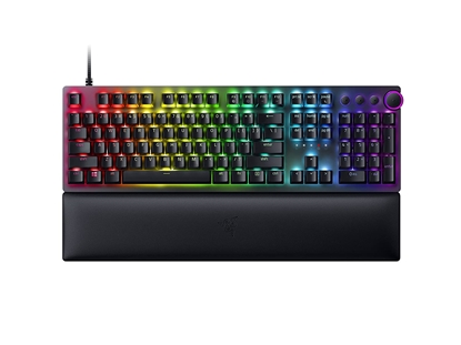 Picture of Razer | Huntsman V2 Optical Gaming Keyboard | Gaming Keyboard | Wired | RGB LED light | RU | Black | Numeric keypad | Linear Red Switch