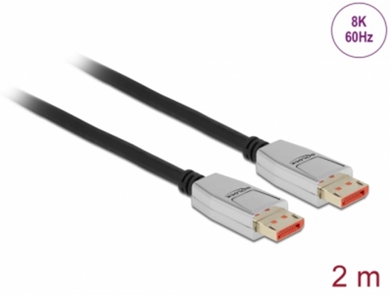 Изображение Delock DisplayPort cable 8K 60 Hz 2 m