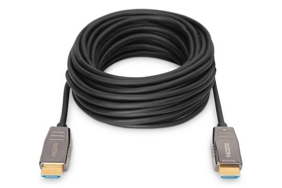 Изображение Kabel połączeniowy hybrydowy AOC HDMI 2.1 Ultra High Speed 8K/60Hz UHD HDMI A/HDMI A M/M 20m Czarny