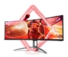 Picture of AOC B2 AG493UCX2 computer monitor 124 cm (48.8") 5120 x 1440 pixels Quad HD LED Black