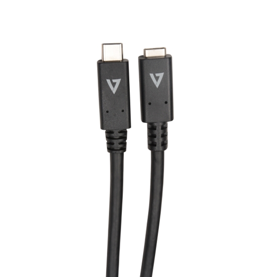 Изображение V7 V7UC3EXT-2M USB cable USB 3.2 Gen 1 (3.1 Gen 1) USB C Black