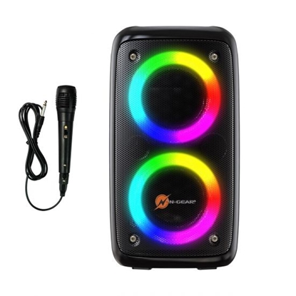 Изображение Portable Speaker|N-GEAR|LETS GO PARTY LGP23M|Black|Wireless|Bluetooth|LGP23M