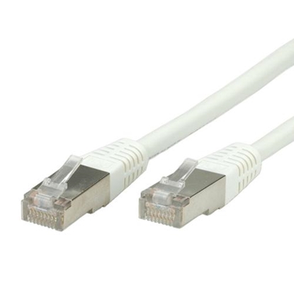 Attēls no VALUE S/FTP (PiMF) Patch Cord, Cat.6, white 3 m