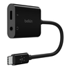 Picture of Belkin RockStar 3,5mm Audio- and USB-C Chargeadapter  NPA004btBK