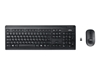 Picture of Fujitsu LX410 keyboard Mouse included RF Wireless QWERTZ English, German Black